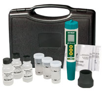 EXTECH EC510 Waterproof ExStik II pH/Conductivity Meter Kit