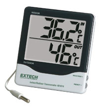 EXTECH 401014: Big Digit Indoor/Outdoor Thermometer - Click Image to Close